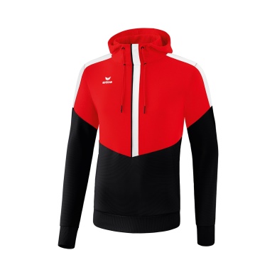 Erima Hoodie Squad (Cotton Touch) red/black/white Kids